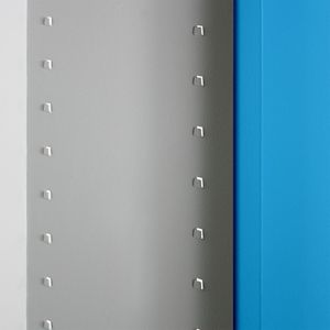 Produktbild für Magazinschrank ADB 42828, grau / blau