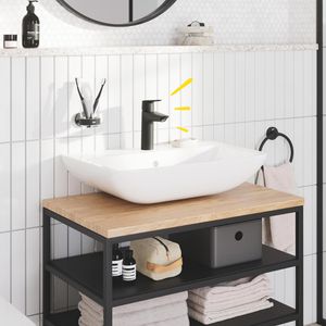 Produktbild für Waschtischarmatur GROHE Start M-Size, 237462432, schwarz matt