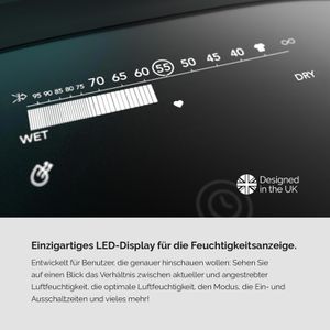 Produktbild für Luftentfeuchter Meaco Dry Arete Two, weiß / schwarz