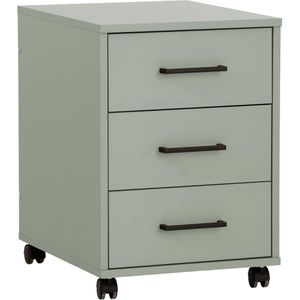 Produktbild für Rollcontainer Möbelpartner Ruby 158171, aus Holz, pistazie