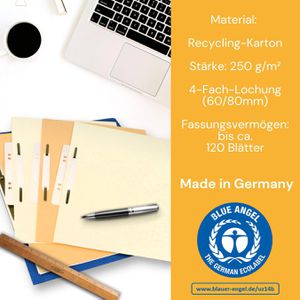 Produktbild für Heftstreifen perfect-line 34 x 150mm, weiß