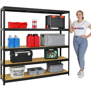 Produktbild für Weitspannregal PROREGAL Giant Elephant, 5 Holzböden