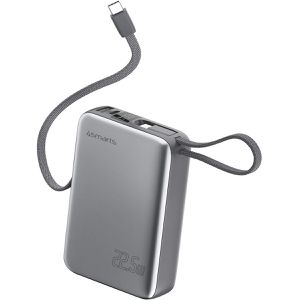 Produktbild für Powerbank 4smarts Pocket Dual Cord, 20000mAh