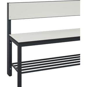 Produktbild für Umkleidebank CP-Möbel 8060-310, Sitzfläche Holz, 100 cm