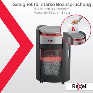 Produktbild für Aktenvernichter Rexel 2025200XEU ShredMax Autofeed+ 200X