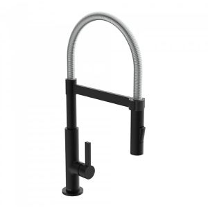 Küchenarmatur Schütte Miami, schwarz / chrom