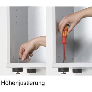 Produktbild für Aktenschrank Hammerbacher Basic 4100, aus Holz
