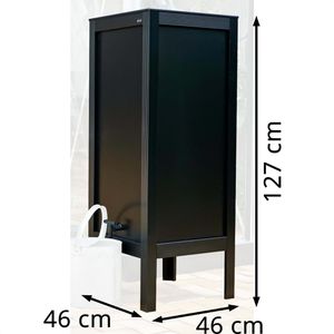 Produktbild für Regentonne Juliana Wasserspeicher, 100 Liter