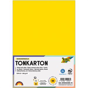 Produktbild für Tonpapier Folia 66305014 Tonkarton, A3