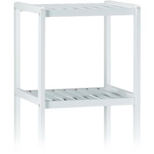 Produktbild für Badregal Relaxdays 10020913, aus Bambus, weiß