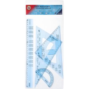 Produktbild für Geometrie-Set Koh-I-Noor K07502S, blau, 4-teilig
