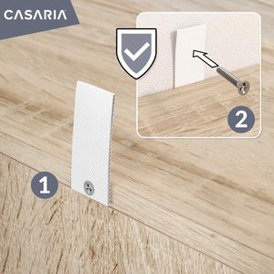 Produktbild für Bücherregal CASARIA Vela, 106611, eiche