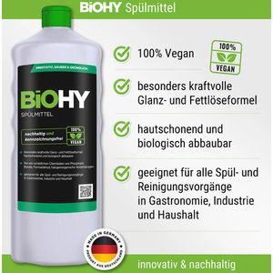 Produktbild für Spülmittel BiOHY Zitrone, mikroplastikfrei