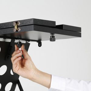 Produktbild für Prospekthalter Update-Displays schwarz, faltbar