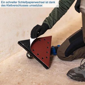 Produktbild für Schleifpapier Scheppach 7903800605 Körnung 180 Set
