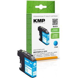 Produktbild für Tinte KMP B62CX für Brother LC-223C