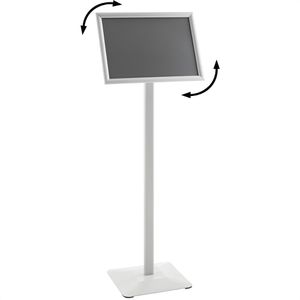 Infoständer Böttcher-AG Flex aus Aluminium, silber, A3