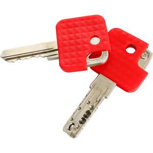 Produktbild für Schlüsselkappen Rema eckig, 10 Stück