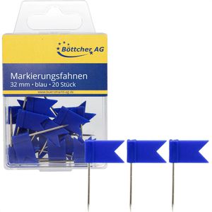 Produktbild für Markierungsfahnen Böttcher-AG blau
