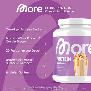 Produktbild für Proteinpulver More Total Protein, 600g