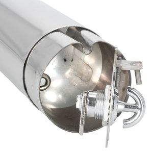 Produktbild für Aschenbecher Showdown-Displays silber, Outdoor
