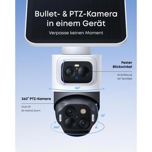 Produktbild für Überwachungskamera Eufy SoloCam S4 Solo, PTZ, außen