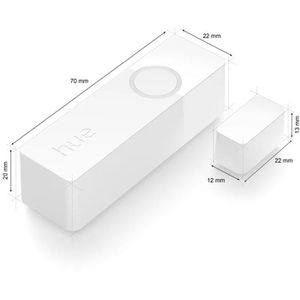 Produktbild für Tür-Fensterkontakt Philips-Hue Secure, weiß