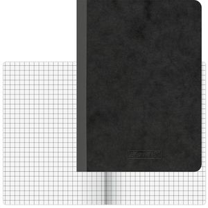 Notizbuch Brunnen FACT!plus, 104367290, schwarz, A6