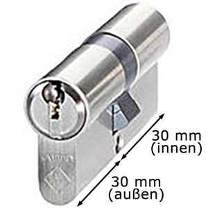 Produktbild für Schließzylinder Abus Vitess 1000, mit 6 Schlüsseln
