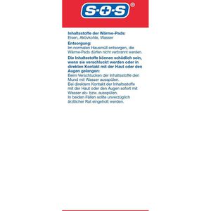 Produktbild für Wärmegürtel SOS S-XL, bis zu 16 Stunden