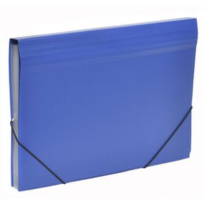 Produktbild für Fächermappe Foldersys 70006-47, A4, dunkelblau