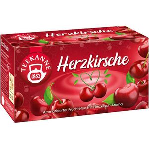 Tee Teekanne Herzkirsche