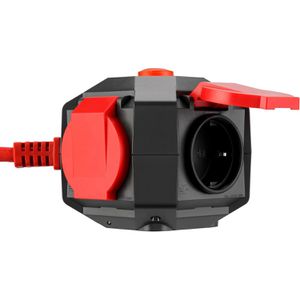 Produktbild für Steckdosenwürfel REV-Ritter Powerglobe, 1,4m Kabel