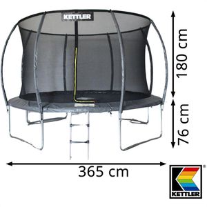 Produktbild für Trampolin KETTLER Jump 365, outdoor