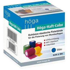 Produktbild für Fixierbinden Höga Haft Color, blau