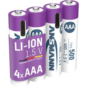 Akku Ansmann 1311-0028, 1,5 V, 400 mAh
