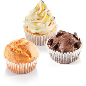 Produktbild für Backform Tescoma DELICIA SiliconPRIME, für 12 Muffins, Silikon