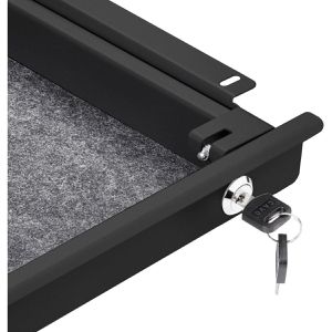 Produktbild für Unterbau-Schublade SO-TECH CAVO, schwarz, aus Metall