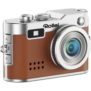 Produktbild für Kompaktkamera Rollei Mini braun, mit 0,96 Zoll Display