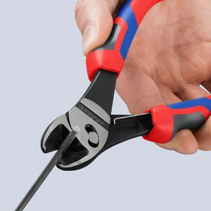 Produktbild für Seitenschneider Knipex 73 72 180 F TwinForce, Kraft-Schneider