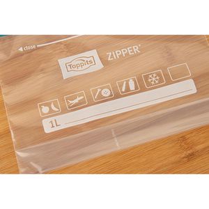 Produktbild für Gefrierbeutel Toppits Zipper Allzweck-Beutel 1l