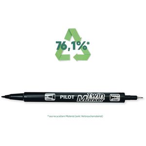 Produktbild für Permanentmarker Pilot Twin, 4045702