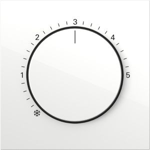 Raumthermostat Gira Abdeckung 2706112