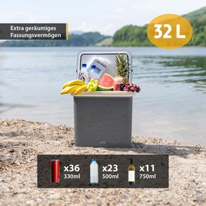 Produktbild für Kühlbox TZS-First-Austria FA-5170, grau, 32 Liter
