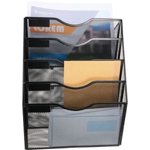 Produktbild für Prospekthalter Böttcher-AG Premium Mesh, schwarz