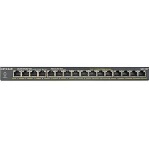 Produktbild für Switch Netgear SOHO Gigabit, GS316P-100EUS, unmanaged