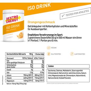 Produktbild für Iso-Drink Dextro Energy Orange Fresh