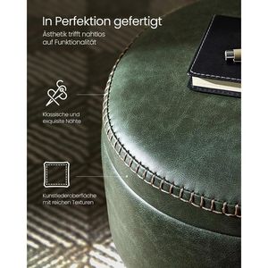 Produktbild für Sitzhocker Vasagle EKHO, LOM005C01, mit Stauraum, bis 150 kg