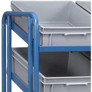 Produktbild für Eurokastenwagen Fetra 1398, mit 15 Eurokästen