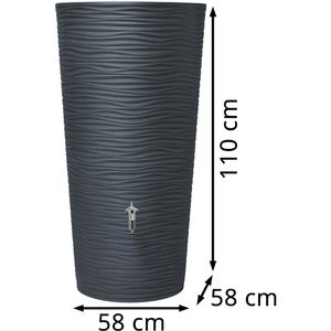 Produktbild für Regentonne Garantia Natura 2in1, 210 Liter